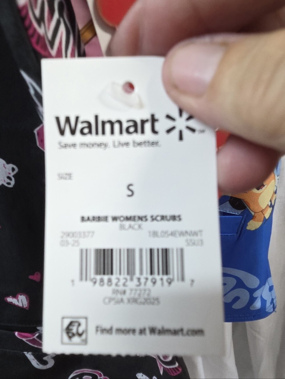 3 Scrub Tops - Picture 5 of 6